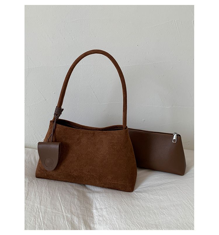 Koreanischen Stil Ins Nischen Design Unterarm Einfache Trendy Taschen Einzelne Schulter Matte Mode Mutter-Tochter Tasche Vielseitig_voghion.com