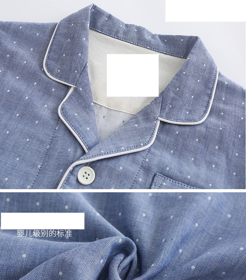 Pijamas para niños Ropa para el hogar Conjunto de pijamas familiares de algodón con doble hilo para niños_voghion.com