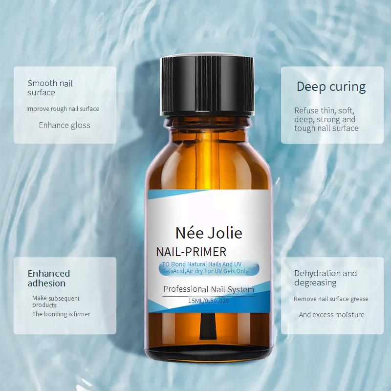 Nagelbehandlungen Verstärkungsbindemittel Ausgleichsflüssigkeit Matching Agent Trocknungsmittel Komplettset Nagellackkleber Glatte Nageloberfläche_voghion.com