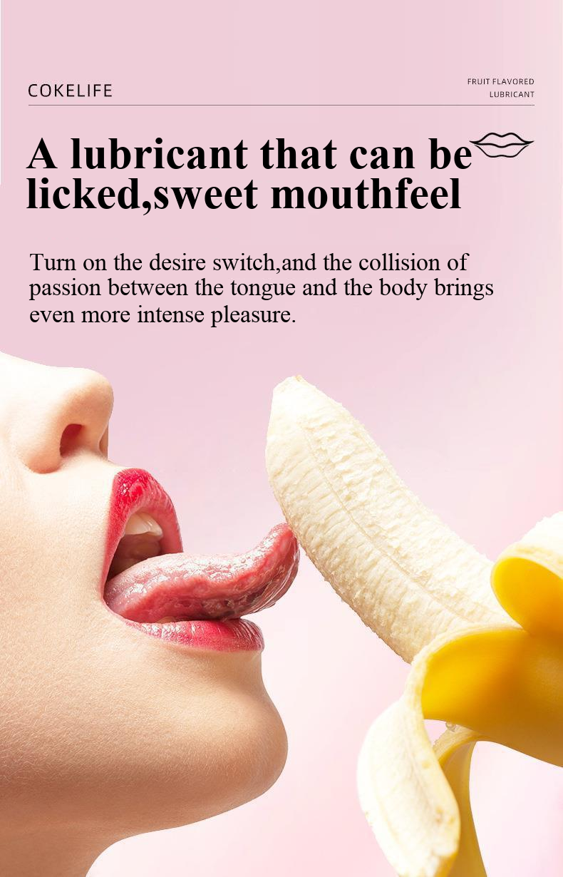 COKELIFE Cola Life Fruité Lubrifiant Humain Soluble dans l'Eau Couple Parties Intimes Produits Sexuels pour Adultes_voghion.com
