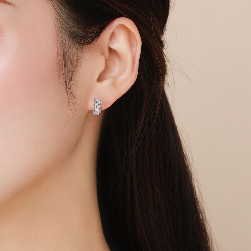 Boucles d'oreilles pendantes Tancise en argent et zircone pour femmes, cadeaux de fête de mariage_voghion.com
