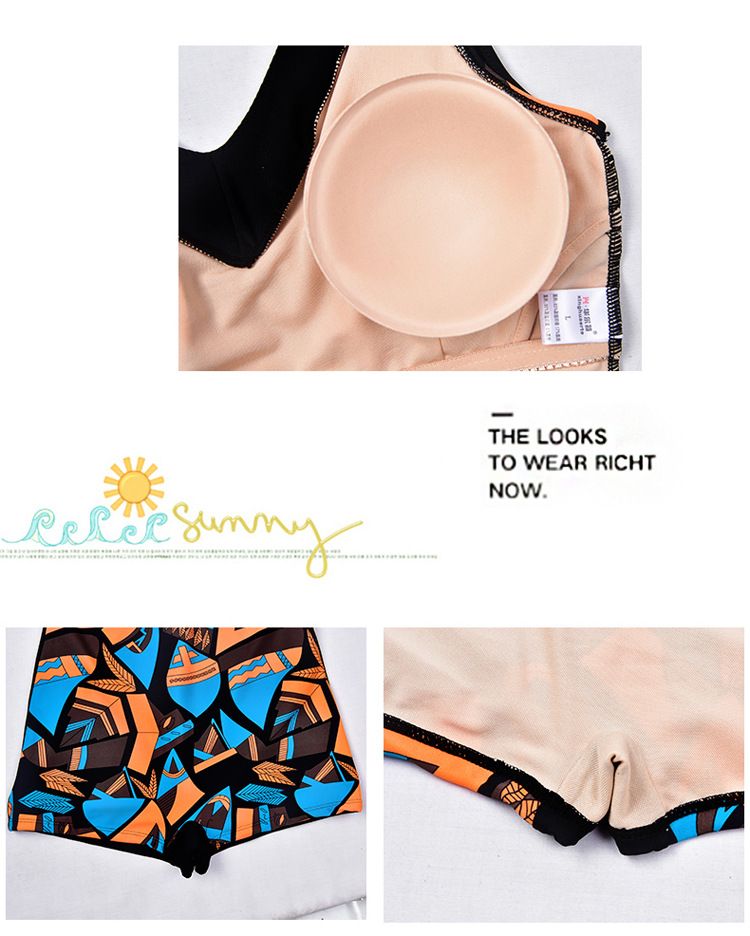 Waler New One-Piece For Women, Conservaive Boxer Syle, Tummy Covering, Slimming, Plus Size, Spors Ho Spring_voghion.com
