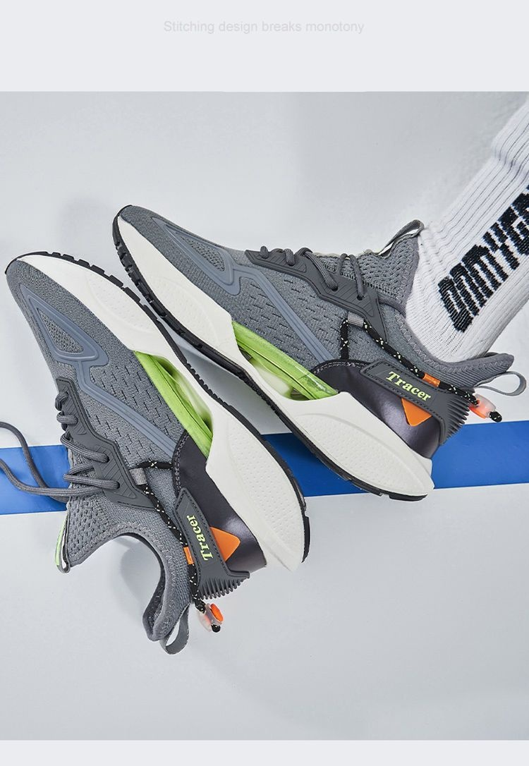 Scarpe da basket da uomo Sneakers in tessuto sintetico Leggere e traspiranti con assorbimento degli urti_voghion.com