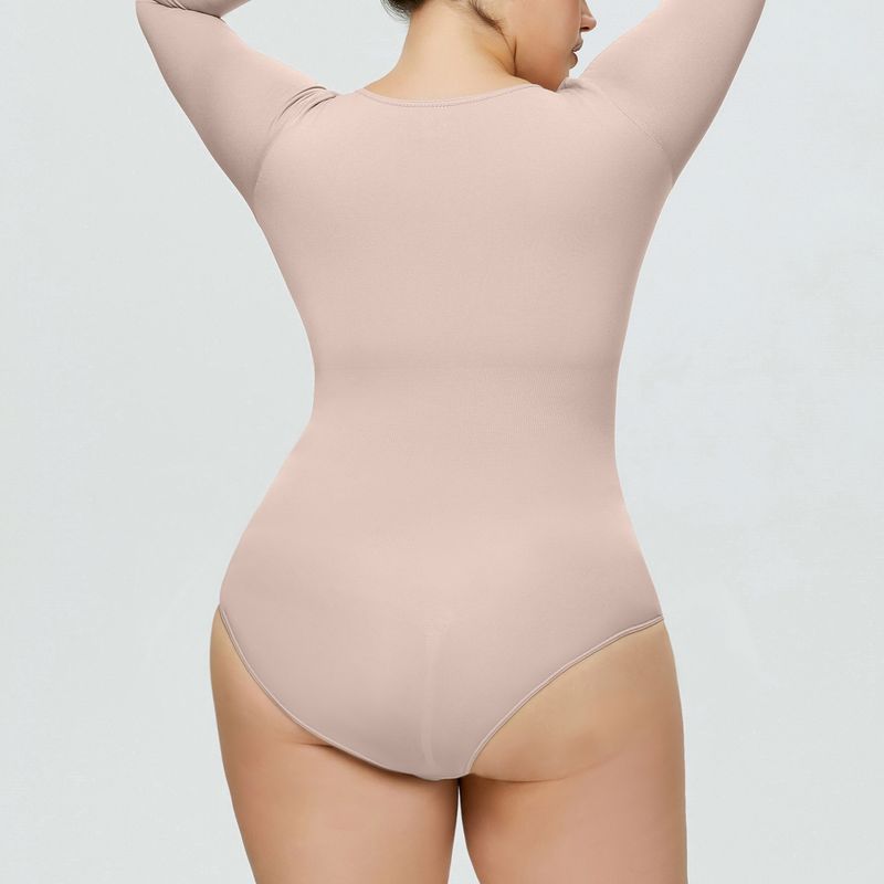 Underwear Tummy Tuck Shapewear Women's Tight Long Sleeve Corset Slimming Clothing Beautiful Body Shapewear_voghion.com