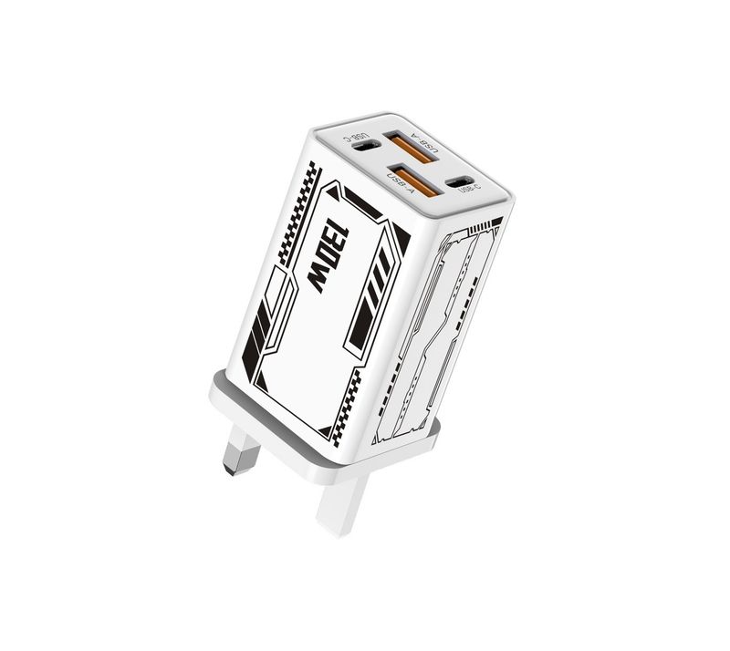 Cross-Border Multi-Port USB + Dual Type-C kompatibel mit Huawei-Telefonen Mecha-Ladegerät_voghion.com