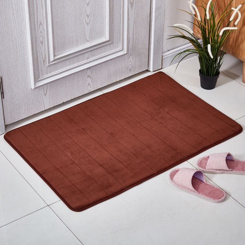 Badezimmer-Türmatte, Korallenvlies, gestreifter Teppich, Schreibtischunterlage, Nachttischdecke, Schlafzimmertürteppich_voghion.com