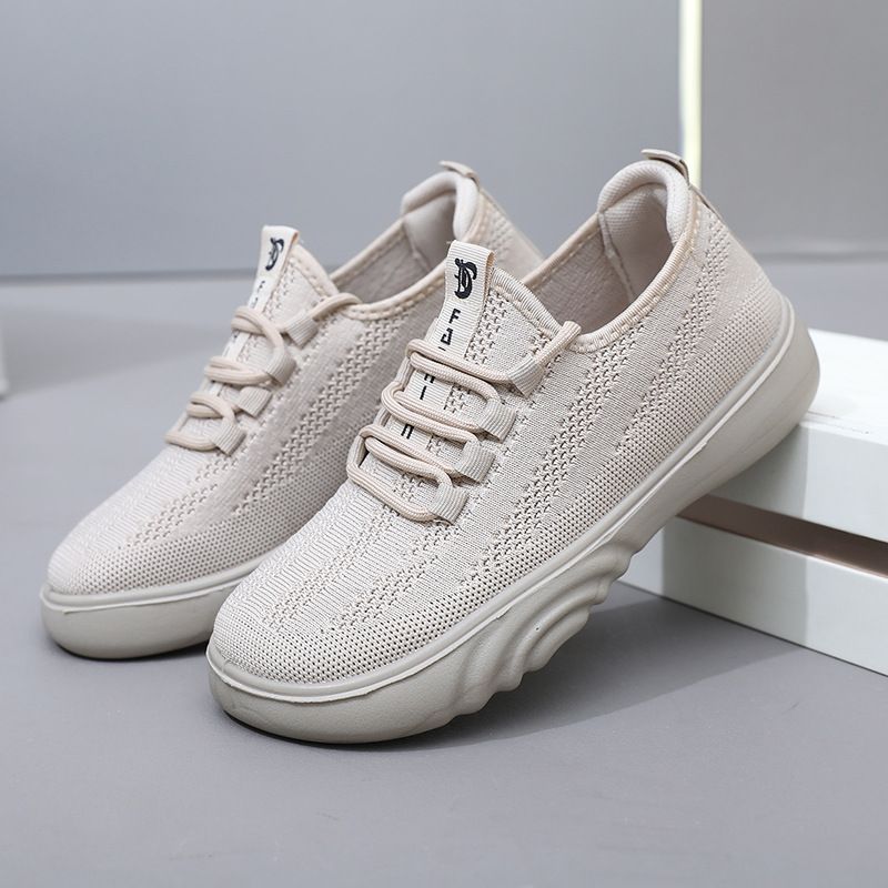 Spring And Autumn New Old Beijing Cloth Women's One Foot Lightweight Le Fu Casual Comfortable Soft Bottom Breathable Mom_voghion.com