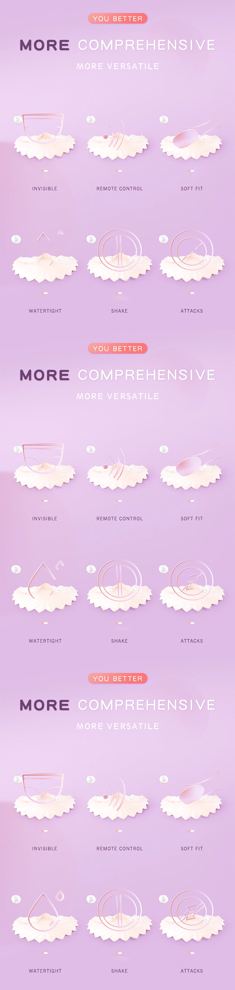 Wireless Wearable Dildo Vibrator for Women Remote Control Telescopic Vibrating Panties Adults Female Clit Masturbation_voghion.com