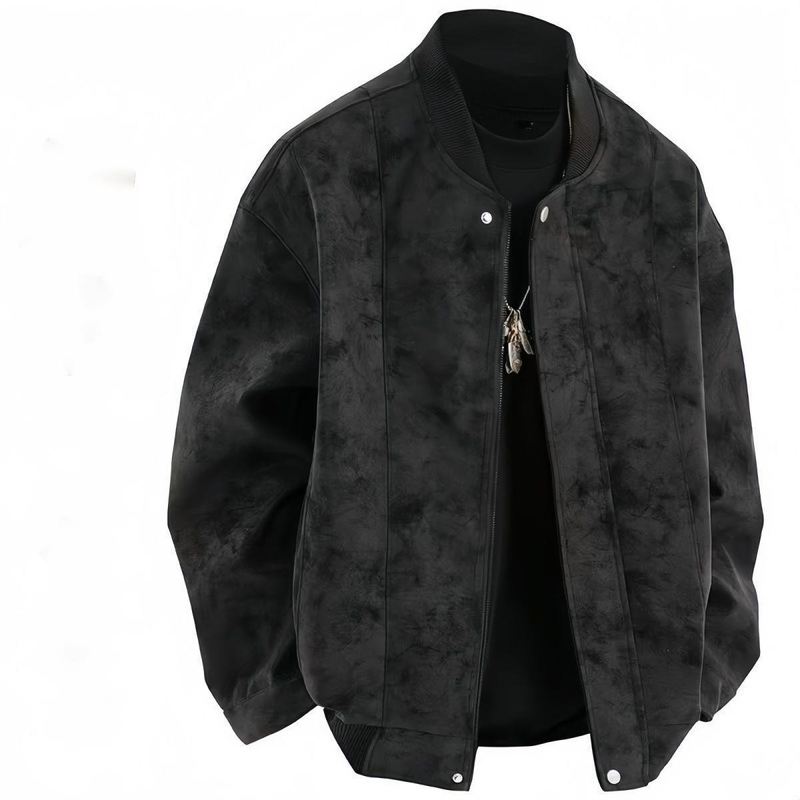 2024 Baseballkragen Winddichtes Schloss Warme Lederjacke Herren Winter Neuware mit Baumwollverdickung für Wärme_voghion.com