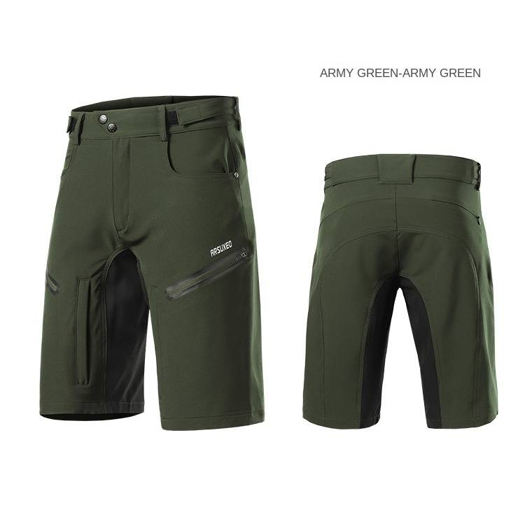 NOKO-ARSUXEO Casual Bergsklättringsshorts Terräng Mountainbike Professionell Cykling Andningsbara Svett Fempunktsshorts_voghion.com