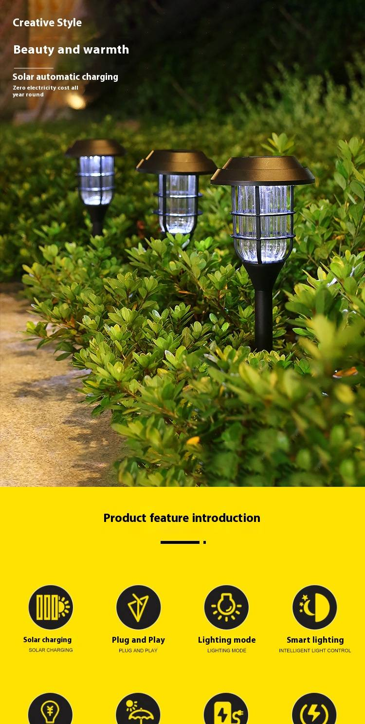 Solar-Gartenleuchten für den Außenbereich, wasserdicht, dekorative Mini-Wegeleuchten für Hof, Terrasse und Rasen – LED-Spinnennetz-Design, energieeffizient_voghion.com