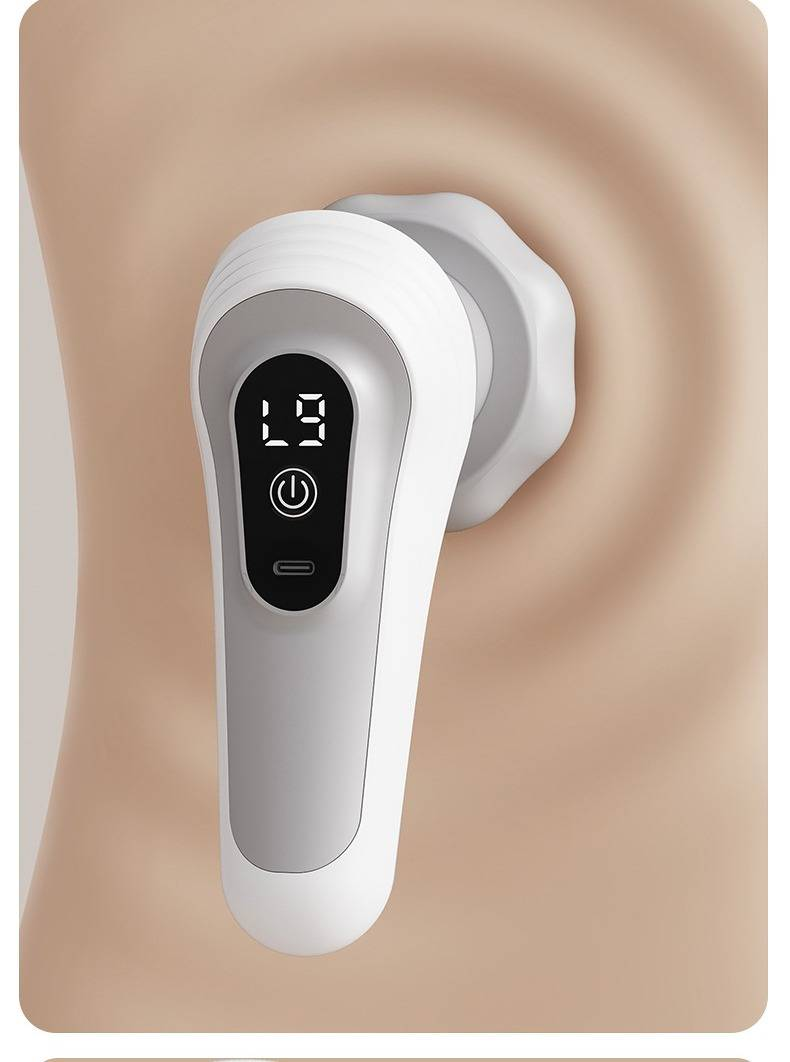 Pistolet de massage professionnel pour tissus profonds, pour la relaxation musculaire et l'amincissement du corps - Masseur à percussion portable pour la maison et la salle de sport_voghion.com