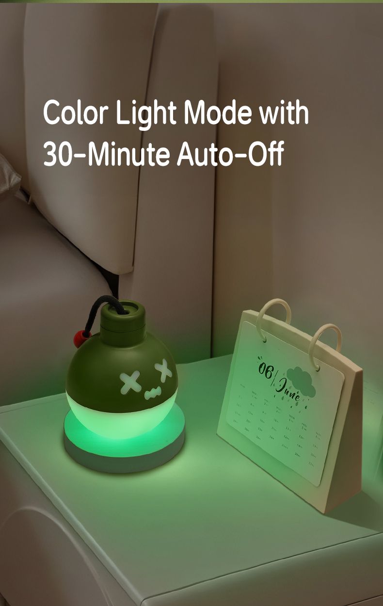 Süßes oder Saures Nachtlicht Schlafzimmer Nachttisch Schlaf Buntes Farbwechsel-Atmosphärenlicht Kreative Ornamente Kindergeschenk_voghion.com