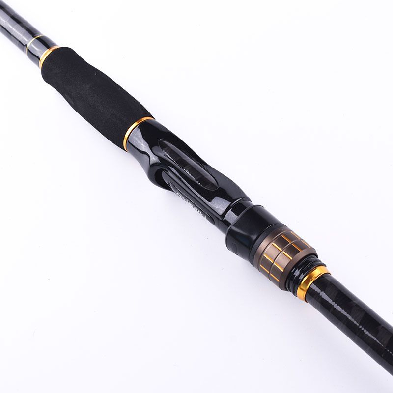 2.7/3.0m Two-Section MH Fishing For Bass, Light Iron Plate With Straight Handle, Powerful Shore Casting Lure Rod_voghion.com