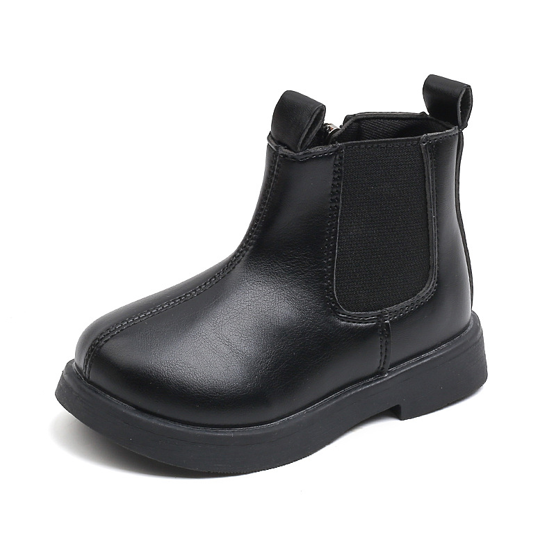 Nuovi stivali corti alla moda per bambini e bambine, stile britannico, antivento, caldi e alla moda_voghion.com