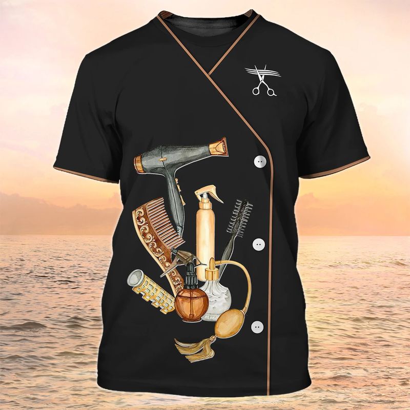 Unbeatable Quality 20243D Printed Loose Casual Men's Pullover Short Sleeved T-shirt_voghion.com