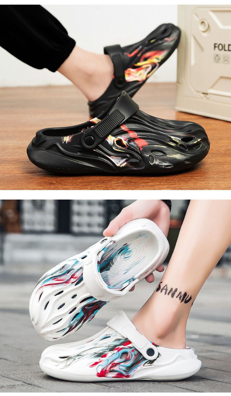 Men's Non-slip Wear Sports Sandals For Beach Slippers_voghion.com