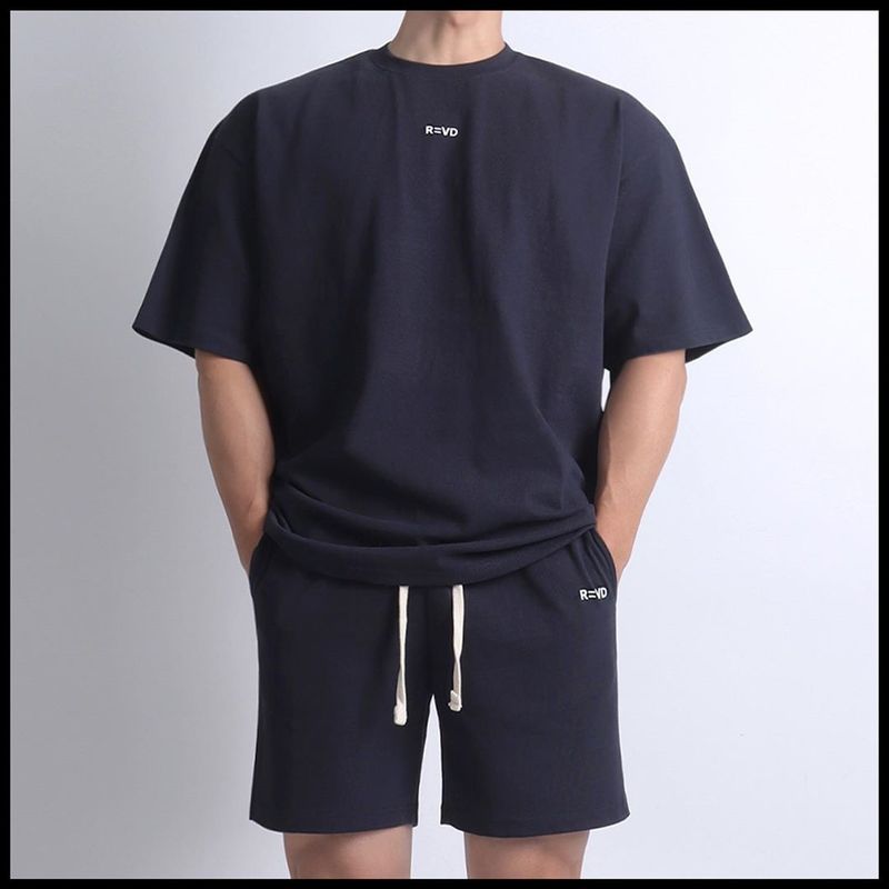 Summer New Muscle Sports Men's Running Training Basketball Equipment Loose Casual Clothing Short Sleeved T-shirt_voghion.com