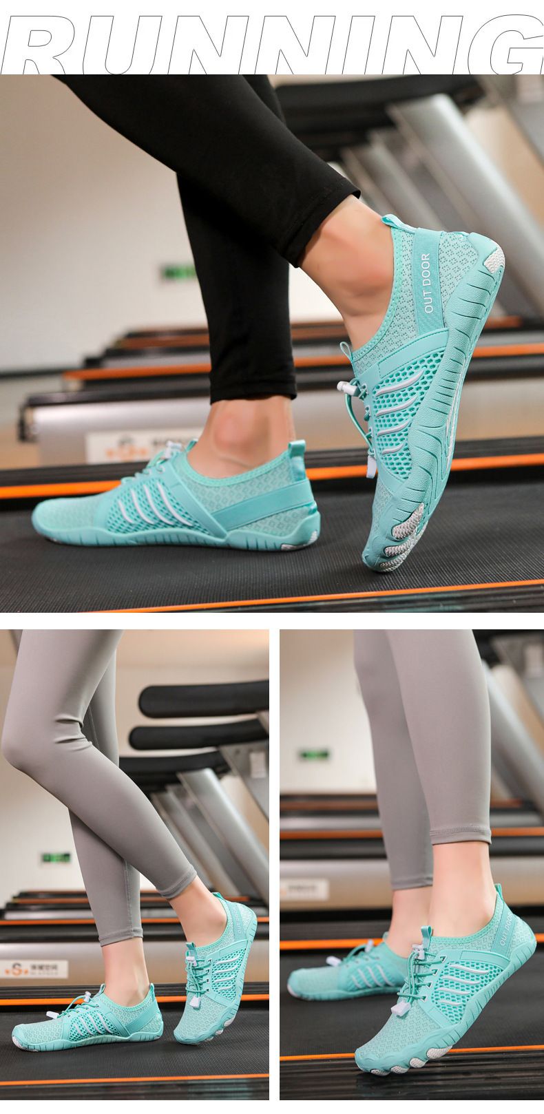 Unisex Quick-Dry Water Shoes – Anti-Slip Aqua Socks For Beach, Hiking & Swimming – Lightweight Five-Toe Design With Drainage Holes_voghion.com