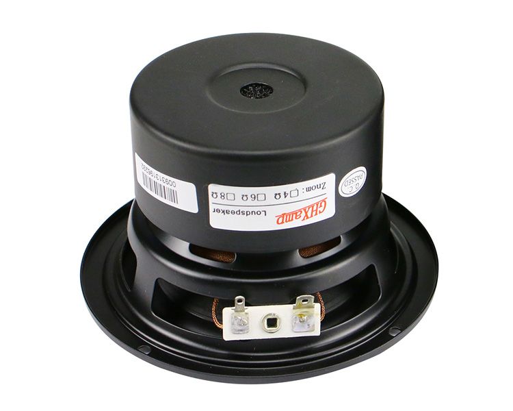 GHXAMP 4-tommers bass-subwooferenhet 4 ohm 40 W polymerhette lang slaglengde gummi for oppgradering av datamaskin-multimediahøyttaler 1 stk_voghion.com