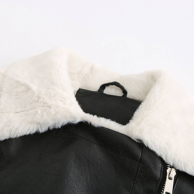 Neue langärmelige warme Reversjacke aus Wildleder für Damen im europäischen und n Pendler-Freizeitstil_voghion.com
