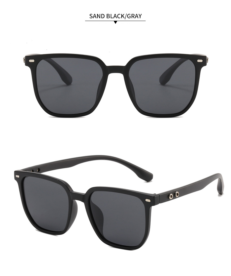 Men's Sunglasses New Polarized Sunglasses For Women, Personalized Retro Sun Visors, Sunglasses For Men, European And American Sunglasses_voghion.com