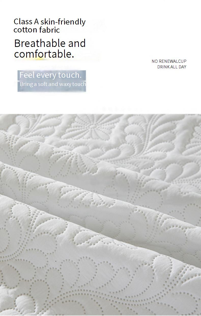 Waterproof Mattress Protector - Fitted Sheet Style (Hypoallergenic Dust Mite Proof Non-Slip Universal Fit For Queen/King Size Machine Washable)_voghion.com
