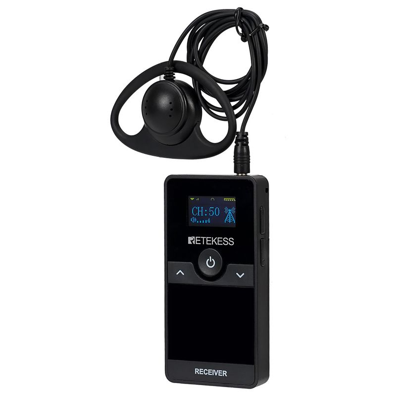Retekess TT116T Wireless Tour Audio Guide System Radioguide For Lecture Translation Training Excursion Factory Hj_voghion.com