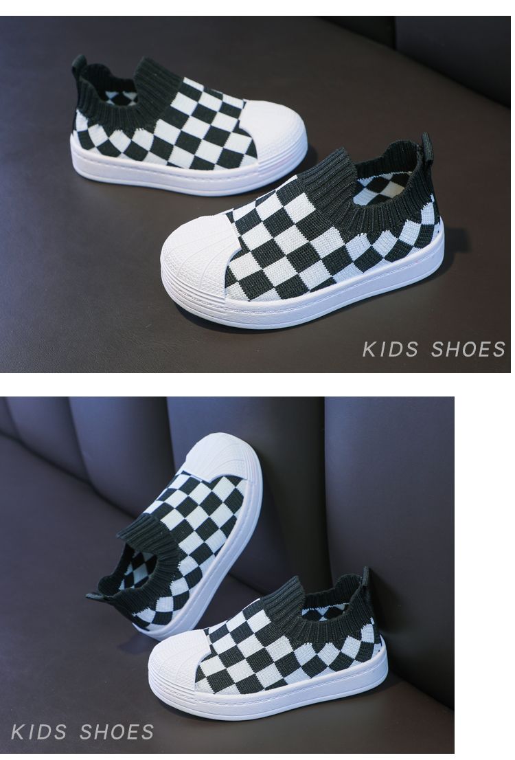 Scarpe sportive traspiranti Flyknit da bambino, nuove per la primavera e l'estate, in mesh, con un piede solo, per bambini_voghion.com