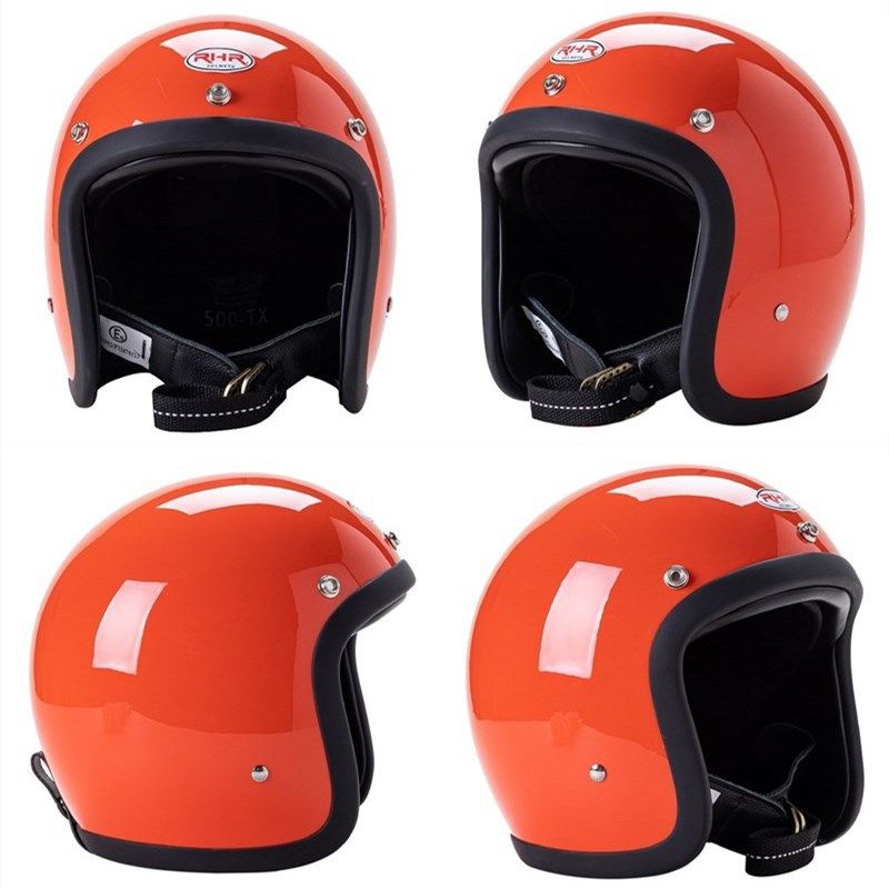 FRP vintage motorcycle helmet 3/4 motorcycle helmet_voghion.com