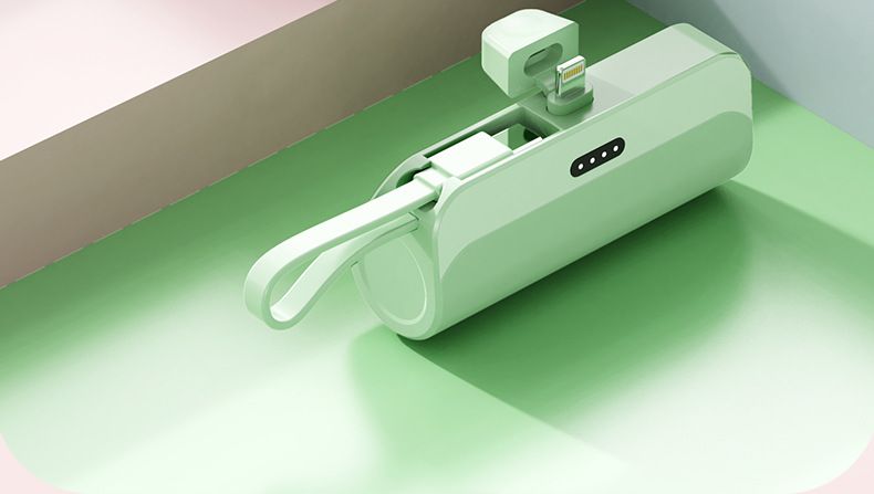 Mini Compact Capsule Pocket Bank Notfall 5000mAh Tragbare Mobile Stromversorgung Anpassbar_voghion.com