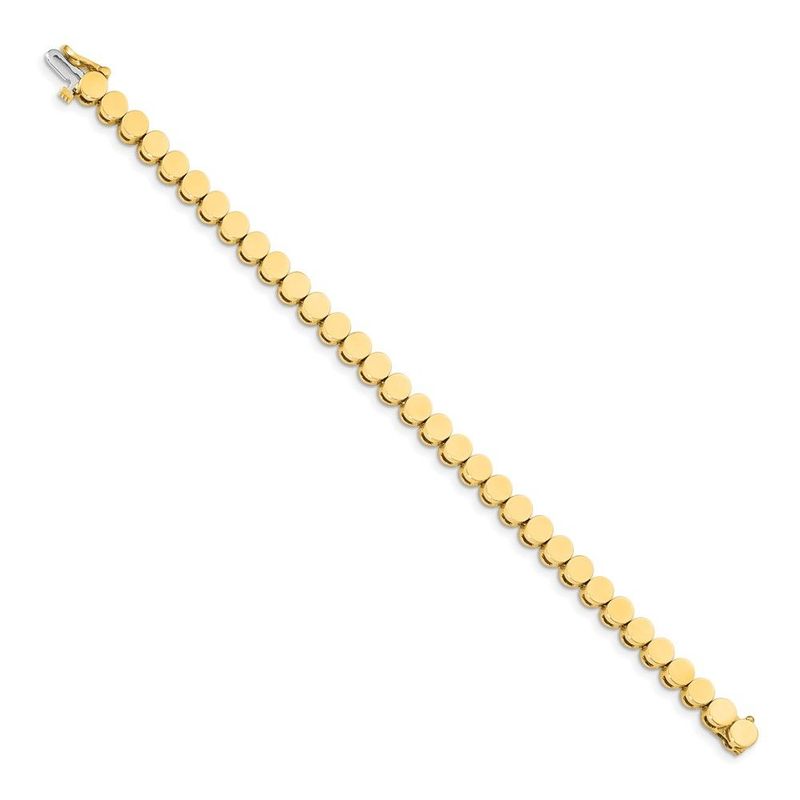 14k Holds 32 Stones Up To 4mm, Add-a-Diamond Bracelet_voghion.com