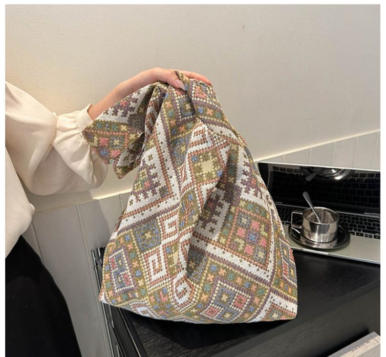 Efterår og vinter nye nationale vind stor kapacitet kvinde taske enkelt skulder armhule bucket taske all canvas taske stor taske_voghion.com