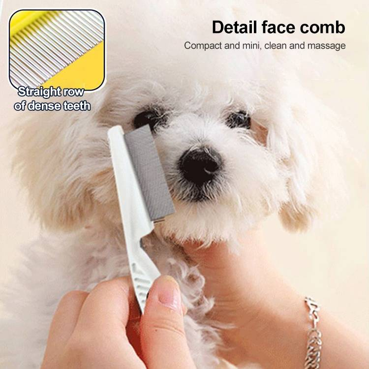 Pet Dog Cat Flea Removal Dense Tooth Beauty Comb_voghion.com