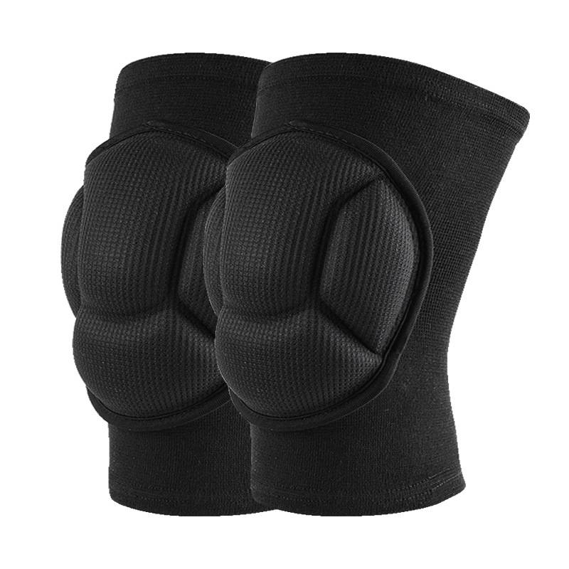 Professional Knee Pads For Tactical Training, Volleyball, Skiing & Outdoor Sports – Thickened Anti-Slip Protection – Pair Pack (Black, S/M/L)_voghion.com