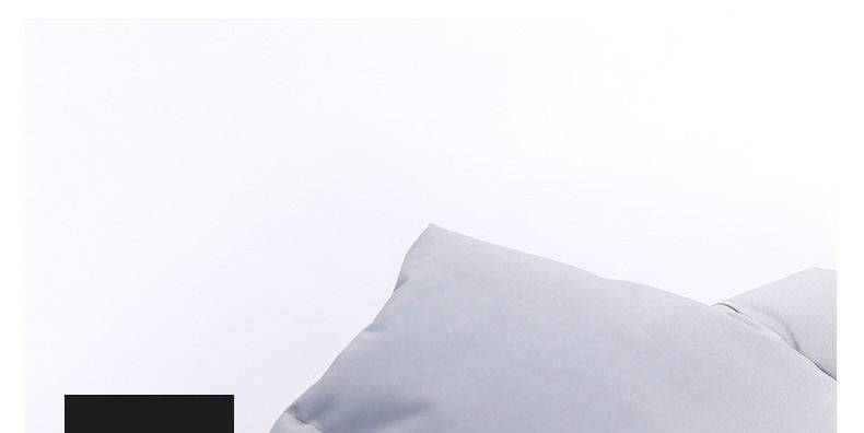 Gilet unisex in cotone sfumato con collo alto - Elegante capo da indossare a strati per il guardaroba autunnale e invernale (grigio/nero/rosa, taglie dalla M alla 5XL)_voghion.com