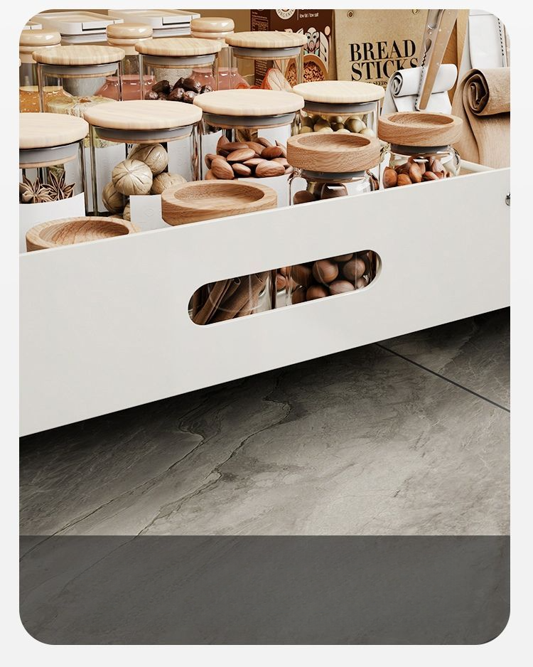 Cesta para ollas de cocina de estilo chino, armario multifuncional extraíble, organizador portátil de almacenamiento impermeable, no_voghion.com