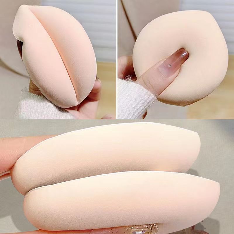 Pamuklu Pedler 100 Puan Marshmallow Hava Pudra Puf Hava Yastığı Pudra Yemez Kuru Islak Çift Kullanımlı Yumuşak XL Güzellik Yumurta Kalın Pudra Puf_voghion.com