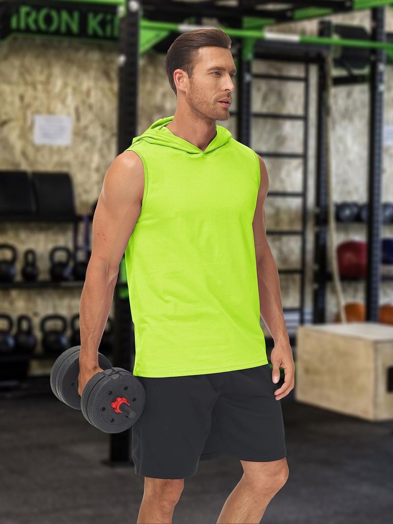 TACVASEN Débardeur de sport en coton sans manches pour homme, sweat-shirt d'entraînement, de gym, d'été_voghion.com