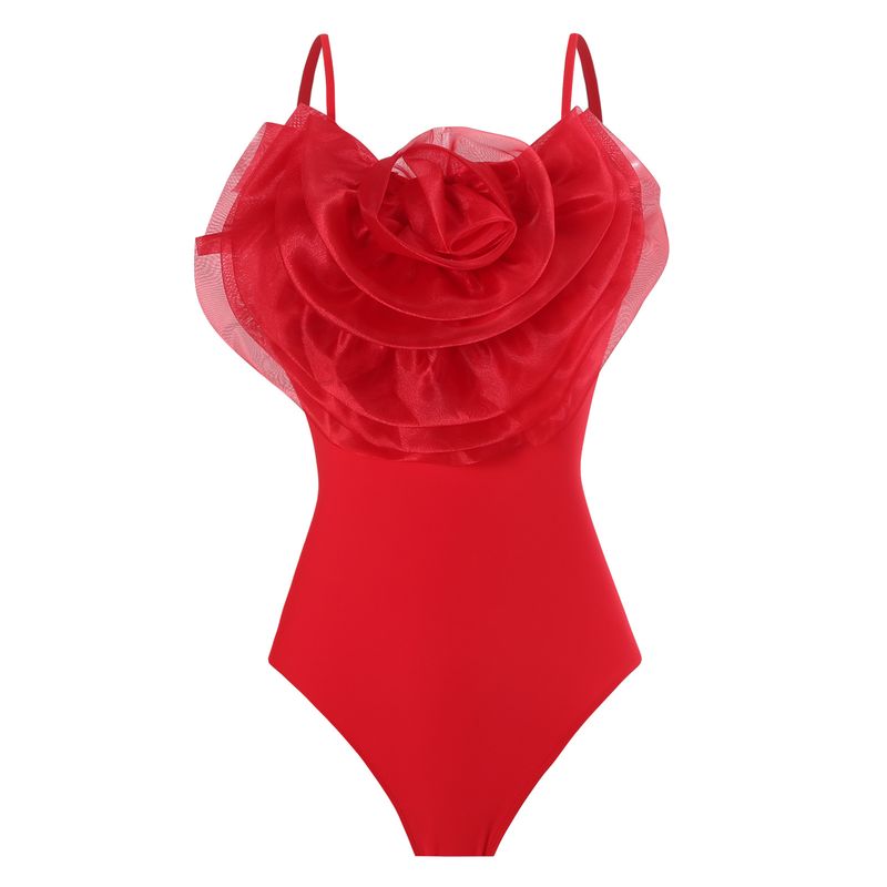 Women's Clothing Backless Sexy New One Piece Swimsuit Mesh Beach Skirt Swimsuit Suit_voghion.com