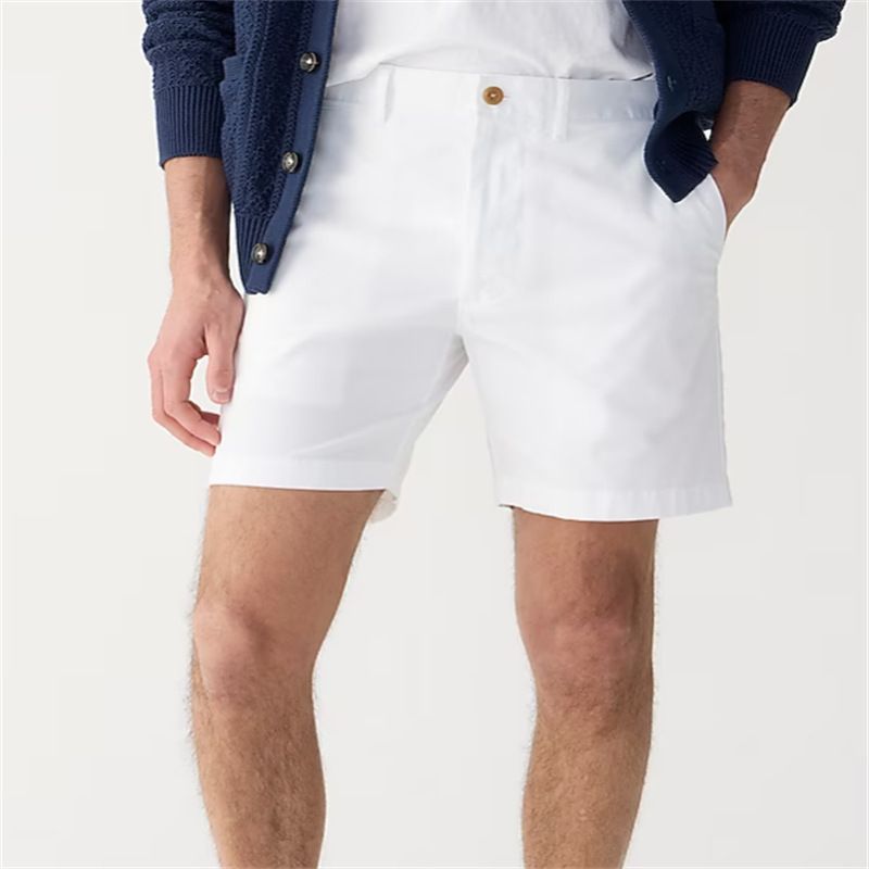 Short d'été ample et décontracté pour homme, couleur unie, avec poches inclinées, taille moyenne_voghion.com