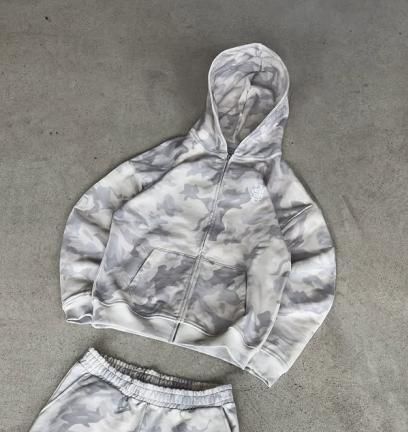 Streetwear Digital Print Zip-Up Sweatpants - High Waist Loose Fit Hip Hop Joggers For Men & Women_voghion.com