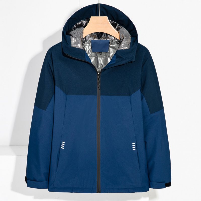 Outdoor Padded Men And Women, Single Layer Jacket For Couples, Loose Waterproof Travel Coat, Windbreaker_voghion.com
