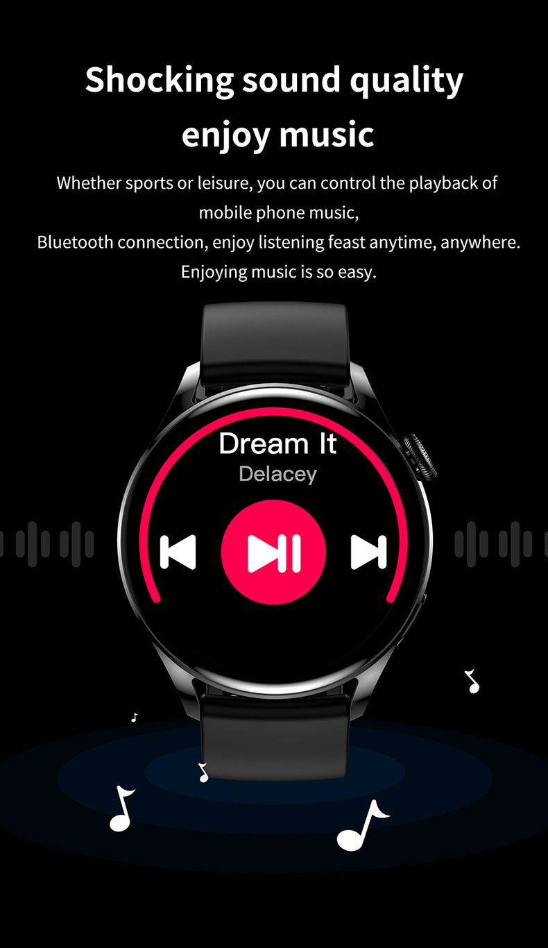Smart Watch - Chiamate Bluetooth, Fitness Tracker, Monitoraggio della frequenza cardiaca e dell'ossigeno nel sangue, Impermeabile per uomini e donne_voghion.com