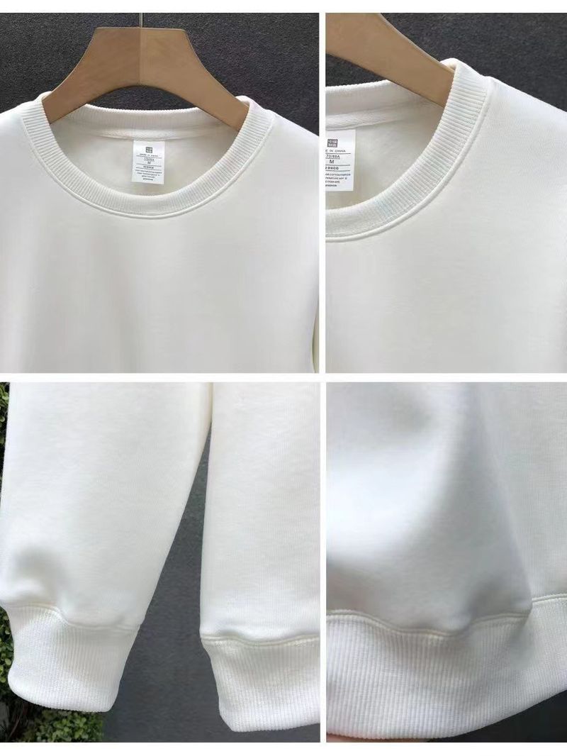 Streetwear Fleece Sweatshirt For Men – Oversized Crewneck With Cartoon Print_voghion.com