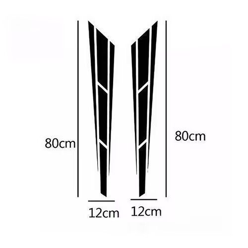 Hot Selling Engine Hood Stickers, Personalized Decals On The Hood, Modified Car Body Stickers_voghion.com