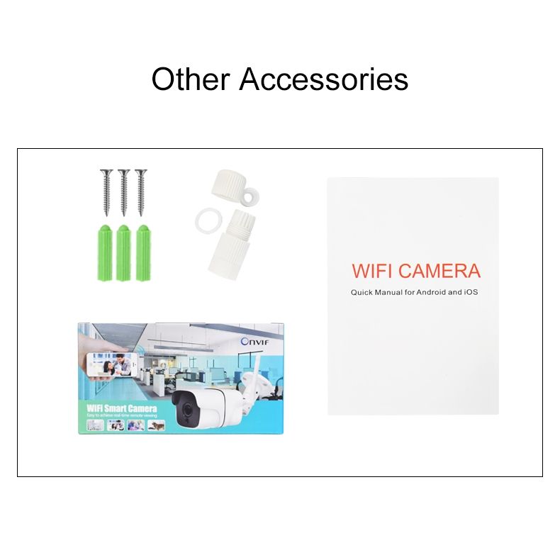 Q8 1080P HD Wireless IP Camera, Support Motion Detection & Infrared Night Vision & TF Card, UK Plug_voghion.com