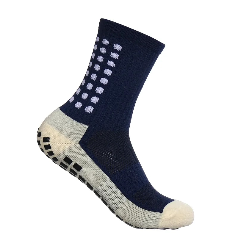 MagiMobo Grip Fodboldlim Dispenser Herre Mid Calf Skridsikre løbesportsstrømper_voghion.com