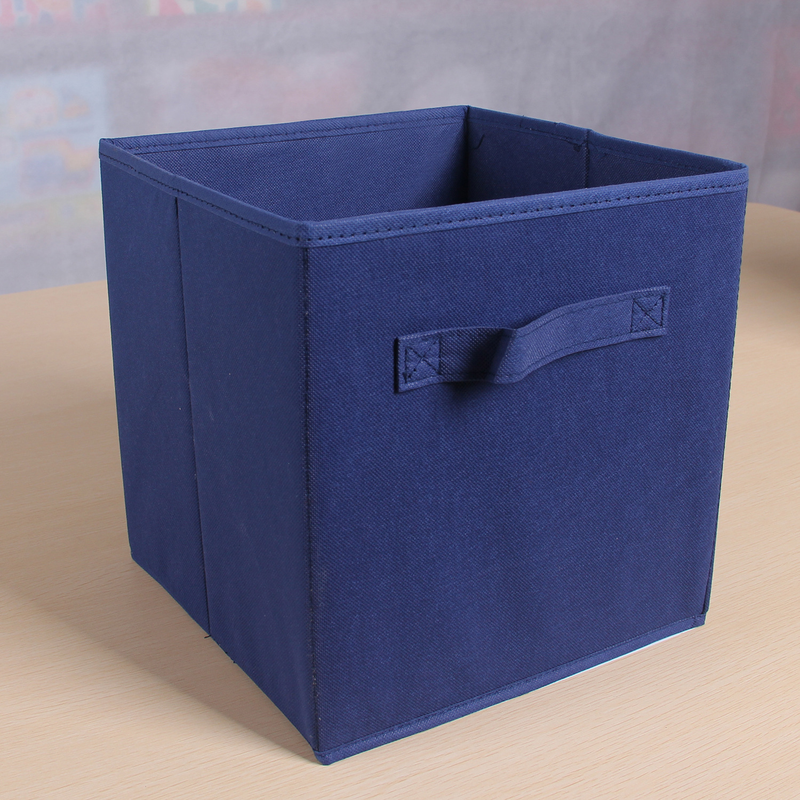 Nueva caja de almacenamiento navideña, caja de almacenamiento de tela no tejida para ropa, decoración de bolas, caja de clasificación de objetos, estilo cajón_voghion.com