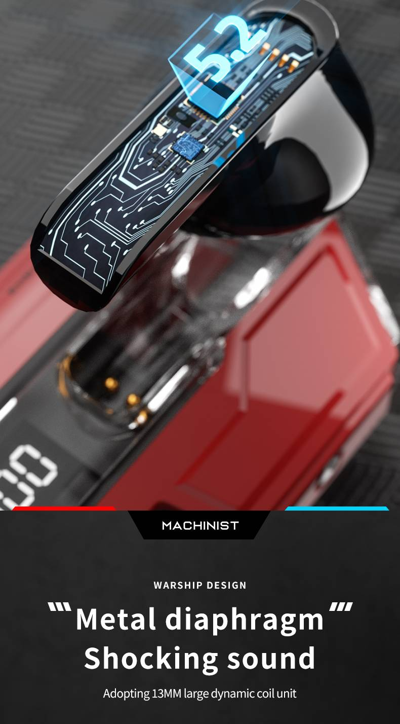Wireless Headset With Zero Delay, Ergonomic HD Stereo Headphones For Gaming, Sports, Work, And TF Card Support (Model TF-T20)_voghion.com